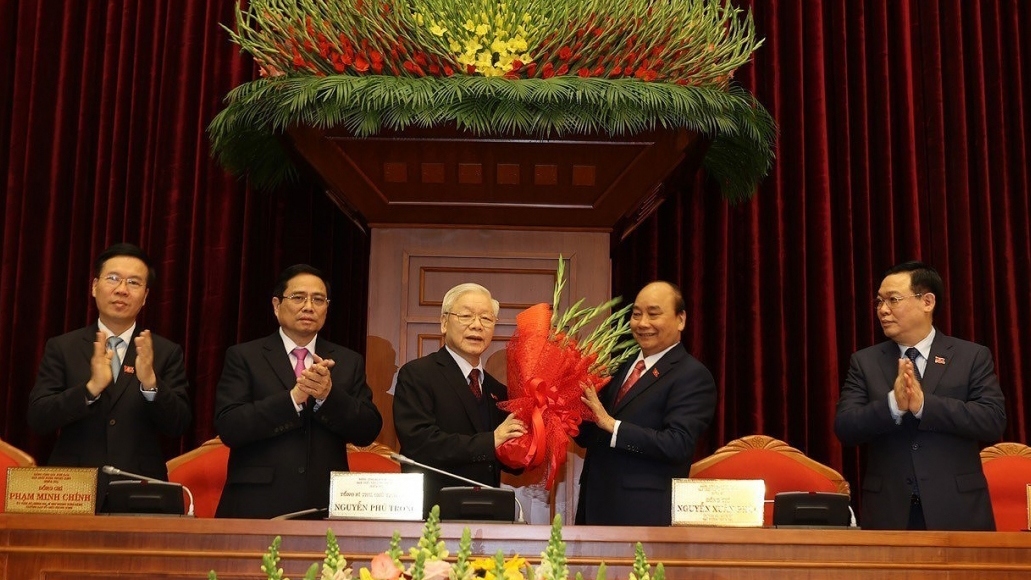 Lãnh đạo nhiều nước, bạn bè quốc tế chúc mừng Tổng Bí thư Nguyễn Phú Trọng